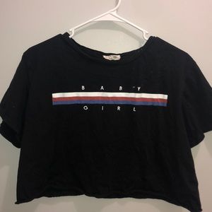 babygirl black top